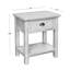 Table de chevet en bois massif Davida