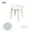 Table d'appoint ronde ronde en acacia