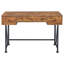 Bureau d'écriture à 3 tiroirs Antique Muscade et noir