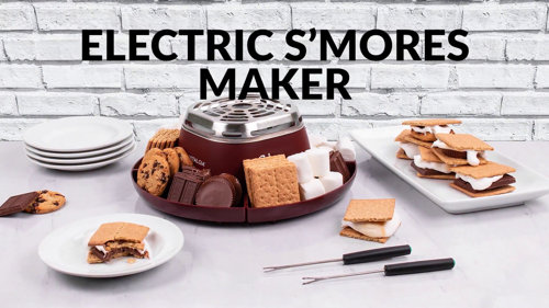 Machine à fondue et à S'mores en acier inoxydable de Salton