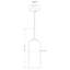 Luminaire suspendu 1 lumière Campos-2056539369-2056539375-2056539374