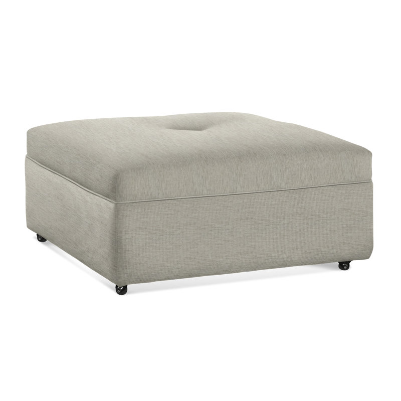 Fremont Square Ottoman, Basic Beige, 0317-85