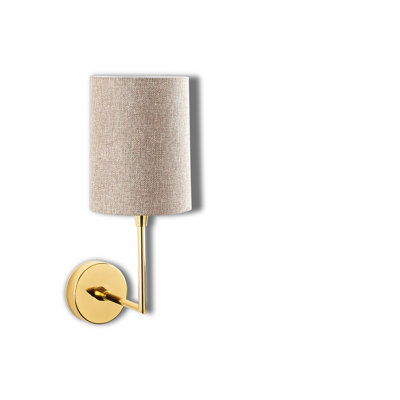 Metal Body Luxury Armed Wall Sconce
