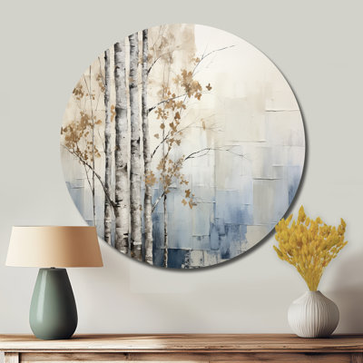 Croce - Landscapes Round Metal Wall Art