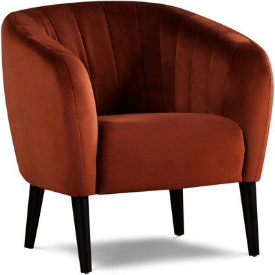 Fauteuil d'appoint American Design Burnt