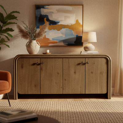 Clara 63” Weathered Oak Sideboard