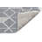 Stylish Area Rug, Grey, 51 x 75 inches | Machine Woven, Flat Weave | 45% Polypropylene & 55% Polyester, 2.2 lbs/sq ft | Pile Height: 0.4 inches | Washable by Machine at 86°F | Perfect for Living Room & Bedroom Décor-319963946