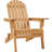 Akeley Solid Wood Folding Adirondack Chair-887030297