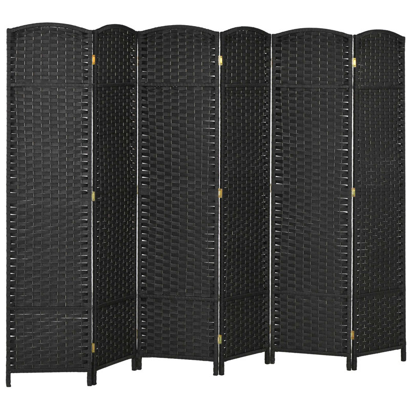 Paravent pliable à 6 panneaux, 1,70 m de haut, autoportant, pour préserver votre intimité dans un bureau ou une chambre à coucher. Élégant et résistant.