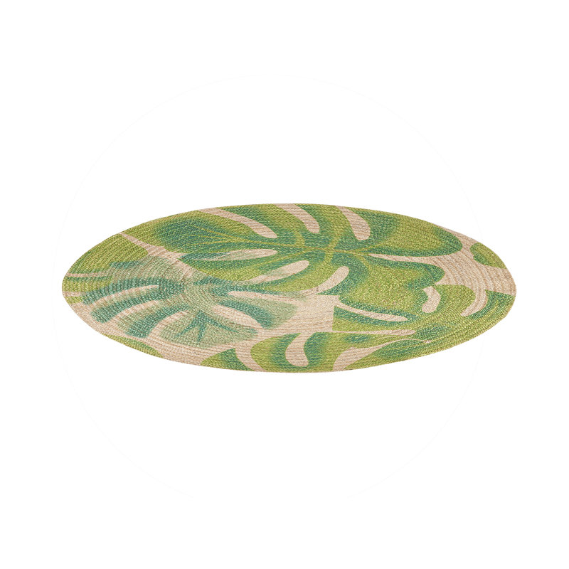Shauna Round 140 cm x 140 cm Floral Area Rug