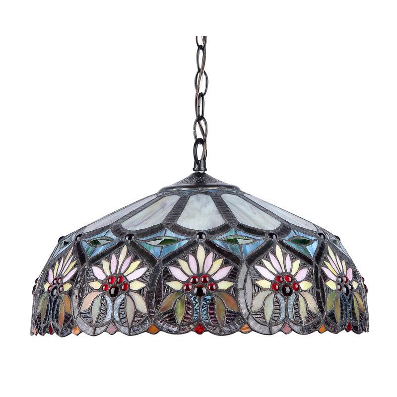 Benton 2 - Light Dark Antique Bronze Unique/Statement Pendant