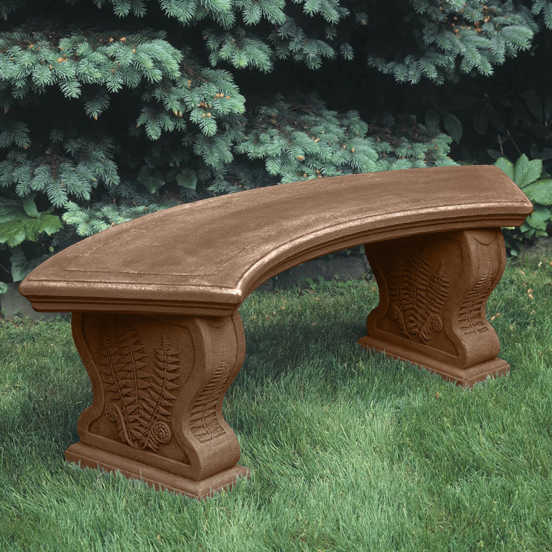 Outdoor Bench, Brownstone