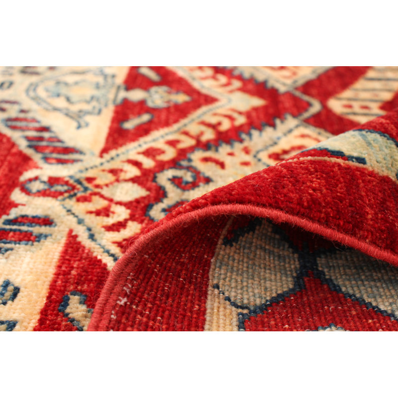 Tapis de la surface en laine 9 pi x 12 pi esari turque one-of-kind à la main-noué la 2010 Ahmyra