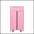 Locking Beauty Salon Storage Cabinet with Hair Dryer Holder and Multiple Drawers for Stylist Equipment
