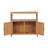 Patio Bar Table With Storage, Buffet Cabinet Sideboard