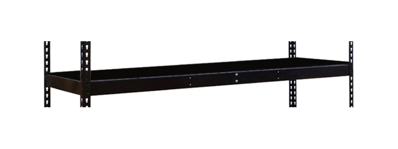 Étagère déroulante sans boulon à rivet double Rivetwell, L 72 po x P 24 po