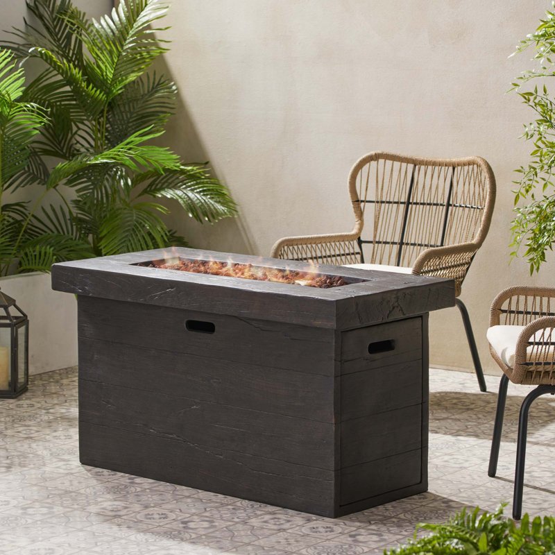Rectangular  Mgo Fire Pit -50,000 Btu