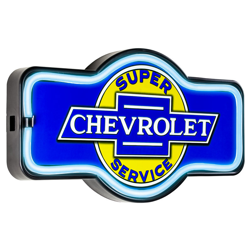 Enseigne del de palissade Chevrolet