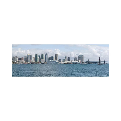 Buildings At The Waterfront, San Diego, California, USA - Wrapped Canvas Panoramic Print