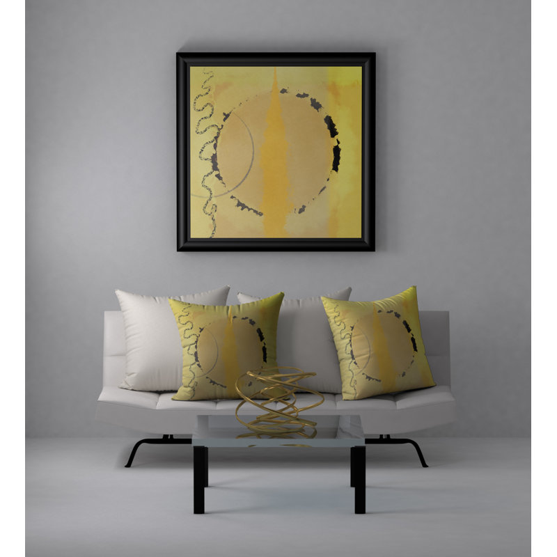 Reversible Throw Pillow, 18" x 18"