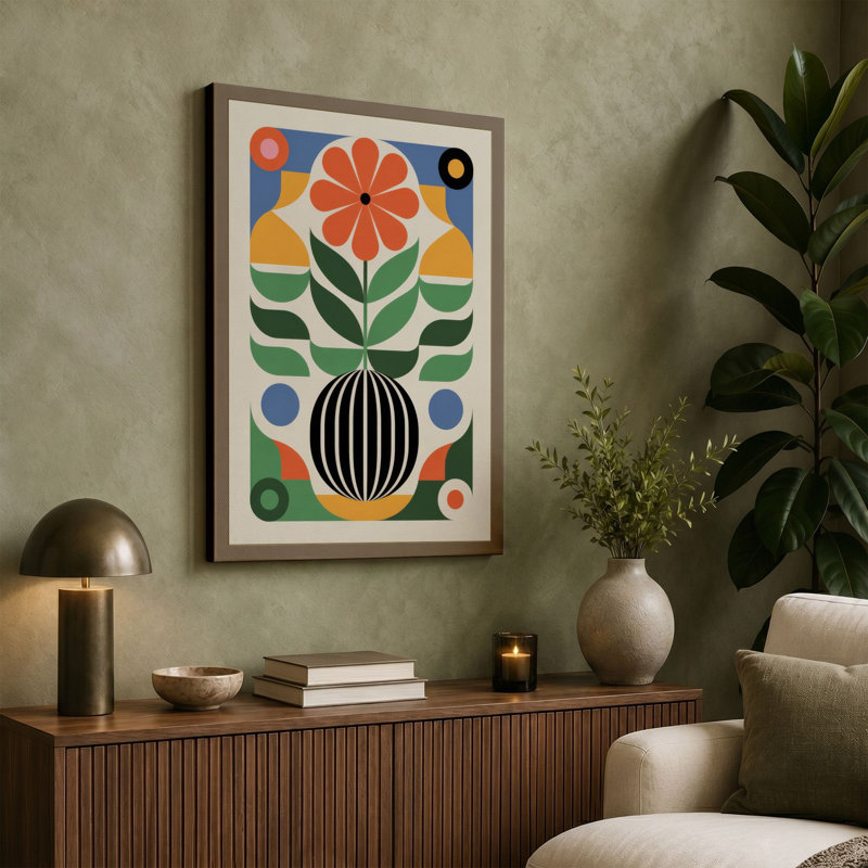Print, 30x20 - 76.2 x 50.8 cm, Teal Border