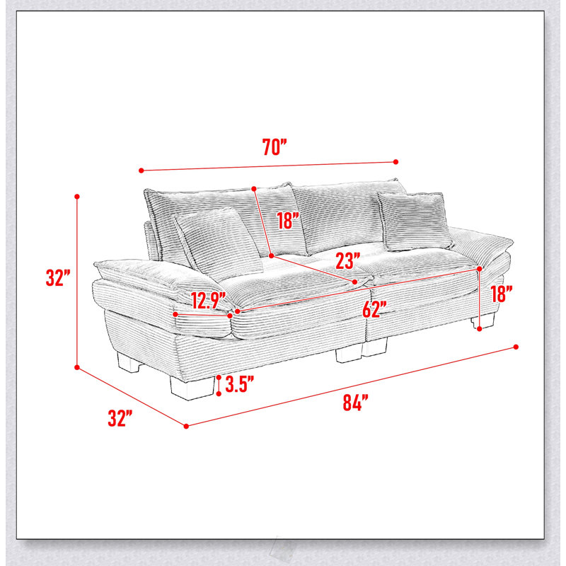 Canapé-lit confortable avec une fabrication robuste et des matériaux de qualité supérieure pour divers espaces, parfaits pour les invités et la détente.