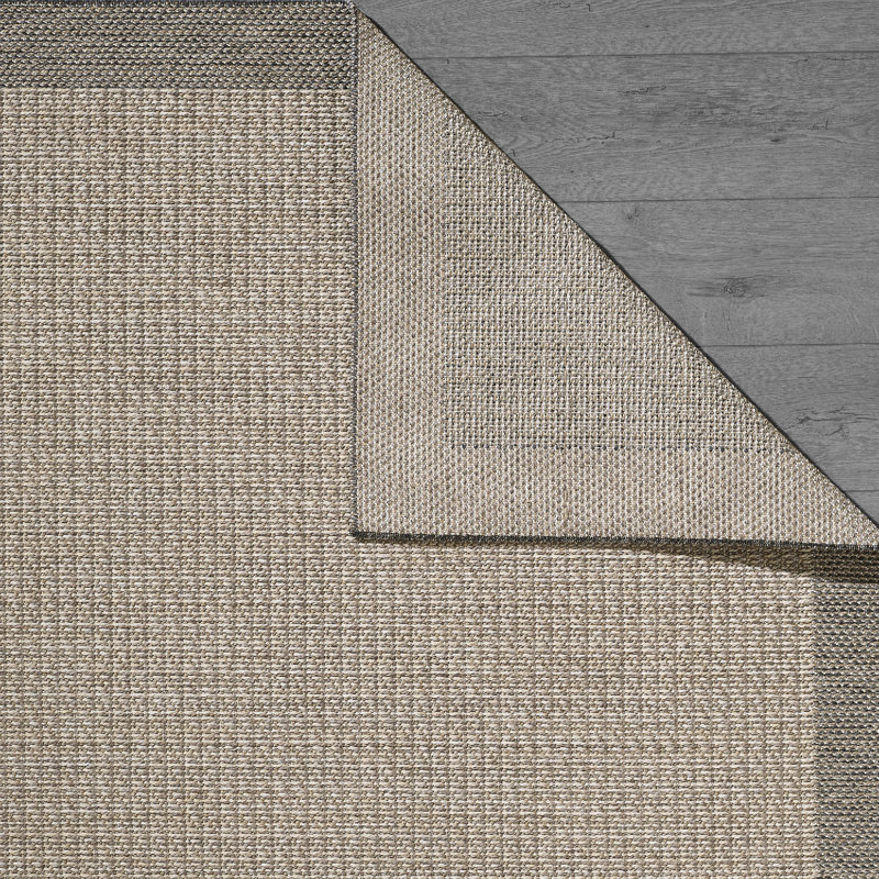 Israr Machine Woven Rectangle 3'3" x 6'7" Polypropylene Area Rug in Beige