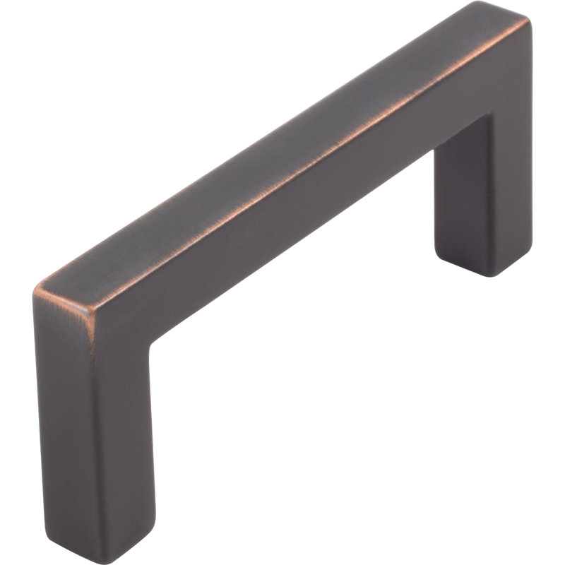3-Inch Vintage Bronze Matte Bar Pull with Mounting Hardware