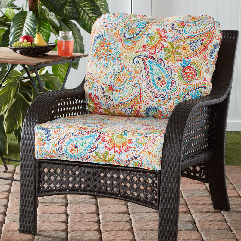 Coussin de siège pour chaise d'extérieur Lester, Jamboree