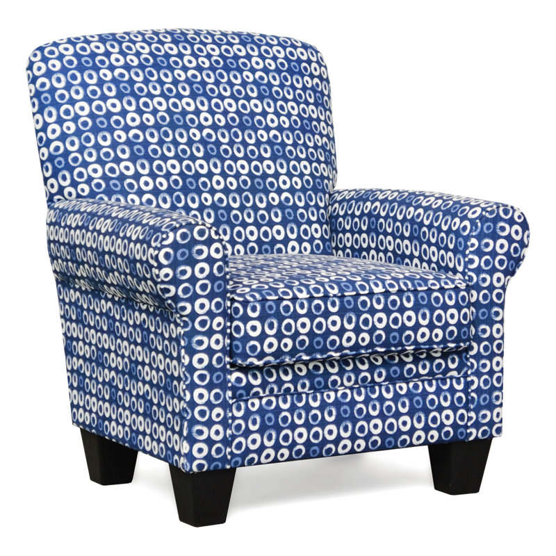 Fauteuil d'appoint Bondone, Tissu denim