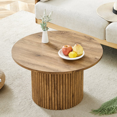 Table basse moderne 27,5 "avec rangement caché