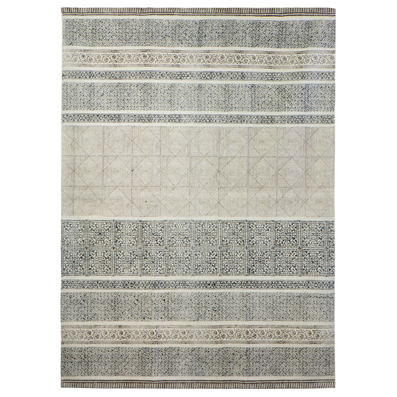 Karen Abstract Hand Woven Area Rug, Rectangle 140 x 200cm
