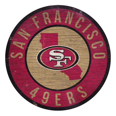 NFL, print on wood