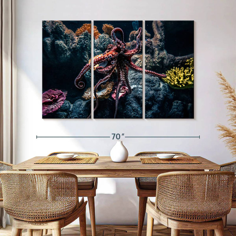Octopus Habitat, 28" H x 45" W