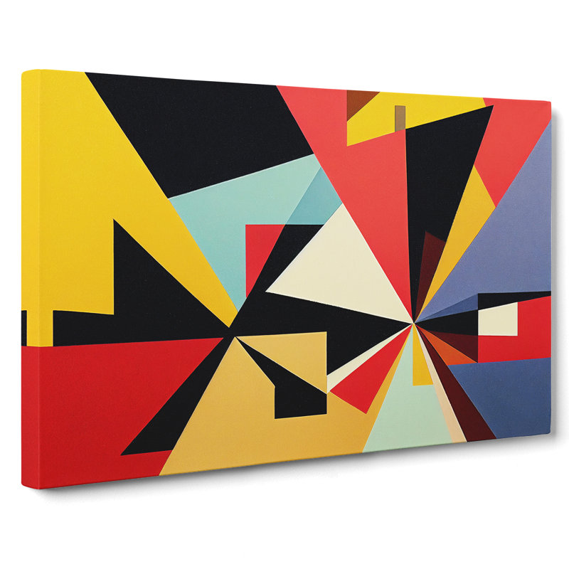 Suprematism Abstract Art Vol.2 - Wrapped Canvas, 40cm H x 60cm W x 3cm D