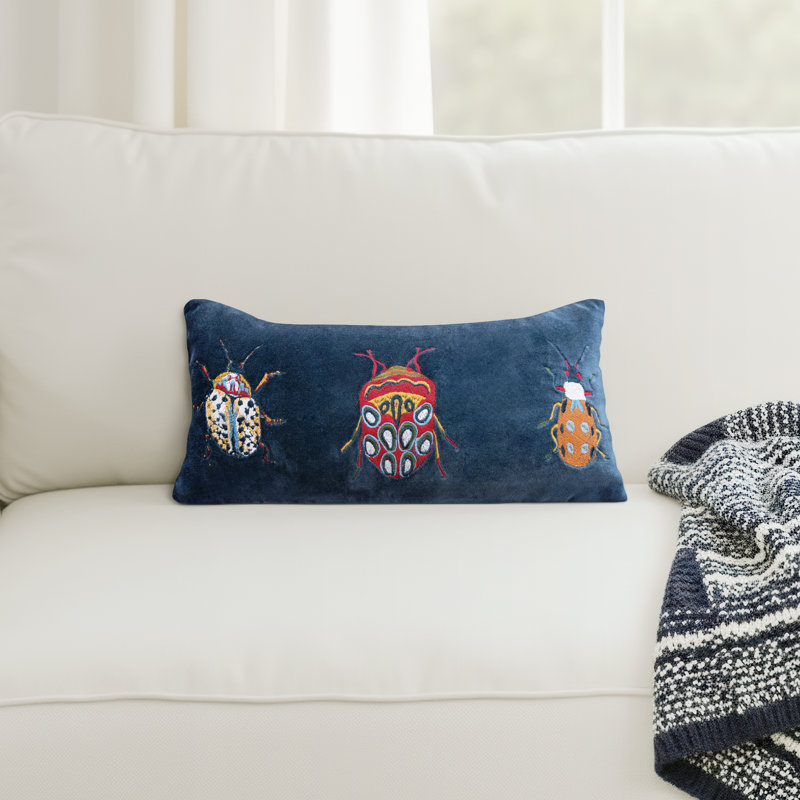 Beaumont 100% Cotton Lumbar Rectangular Pillow Cover