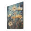 «White Calm Cornflowers Meadows I» - Bleuet sur bois-673554462