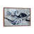 Toile avec cadre brun classique