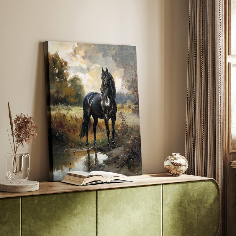 ANIMALS Series CCCXVII -Custom Wrapped Gallery Cavas, 18" H x 12" W