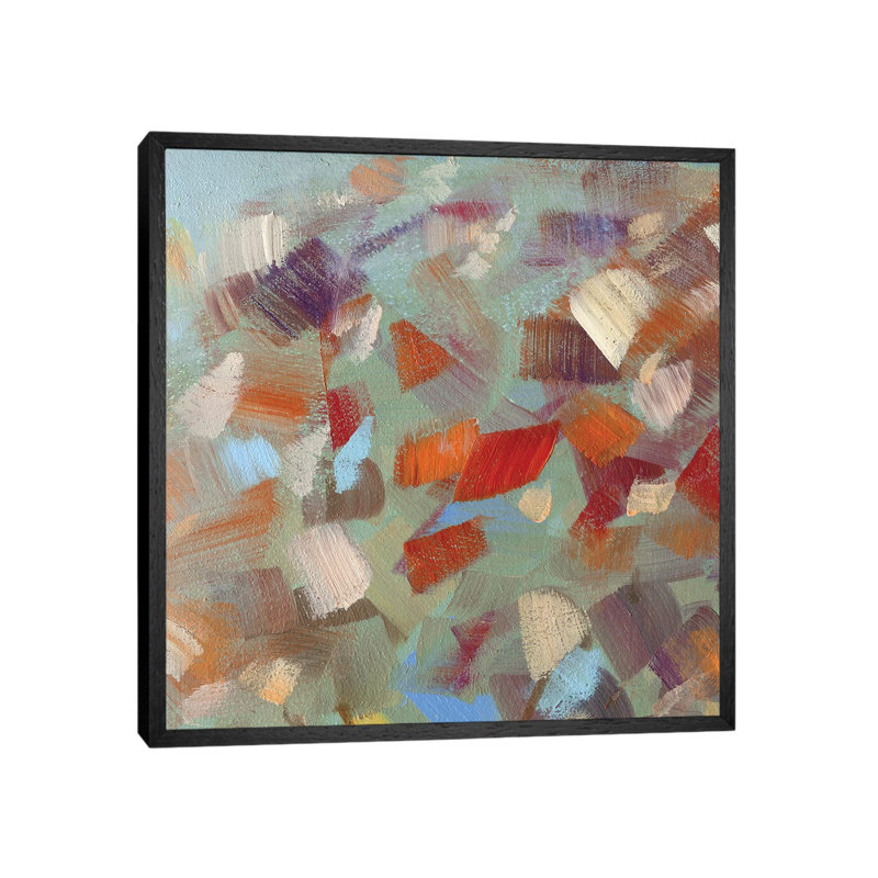 Confetti Party I by Sally Swatland - Gallery-Wrapped Canvas Giclée on Canvas, Black Framed, 66.04 cm H x 66.04 cm W