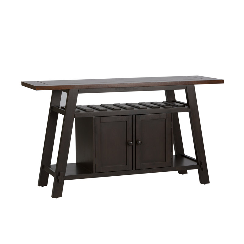 Lawson Server, Light/Dark Espresso