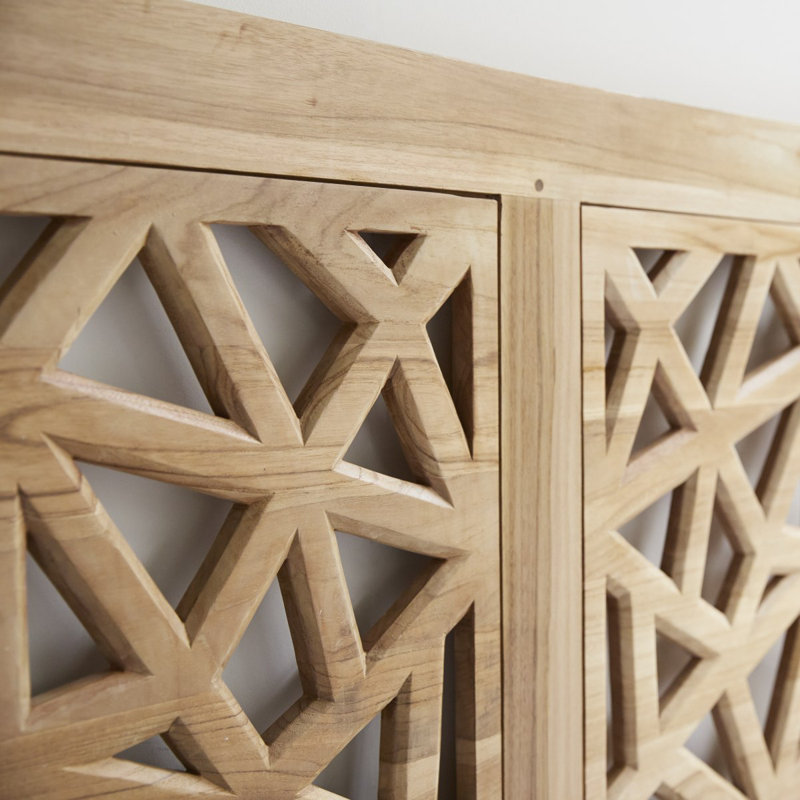 Gentong Solid Wood Headboard