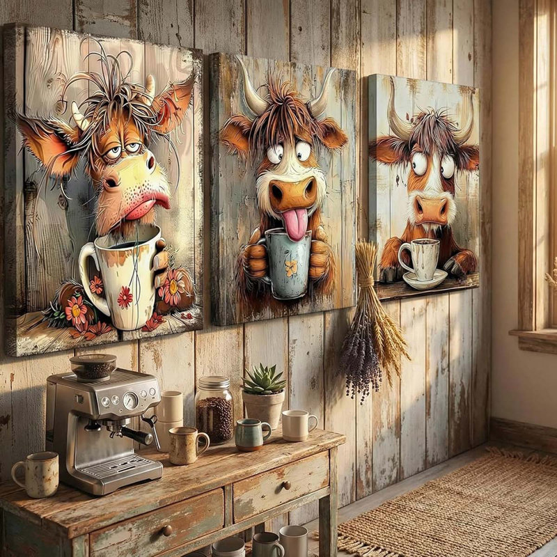 3 Piece Wrapped Canvas Print