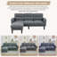 3 Seater Fabric Sofa-562079505