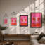 Elephant Geometric - Framed Print-887070418-887070422