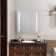 30 Inch H Recessed or Surface LED Mirror Cabinet With Defogger And Adjustable Shelves
