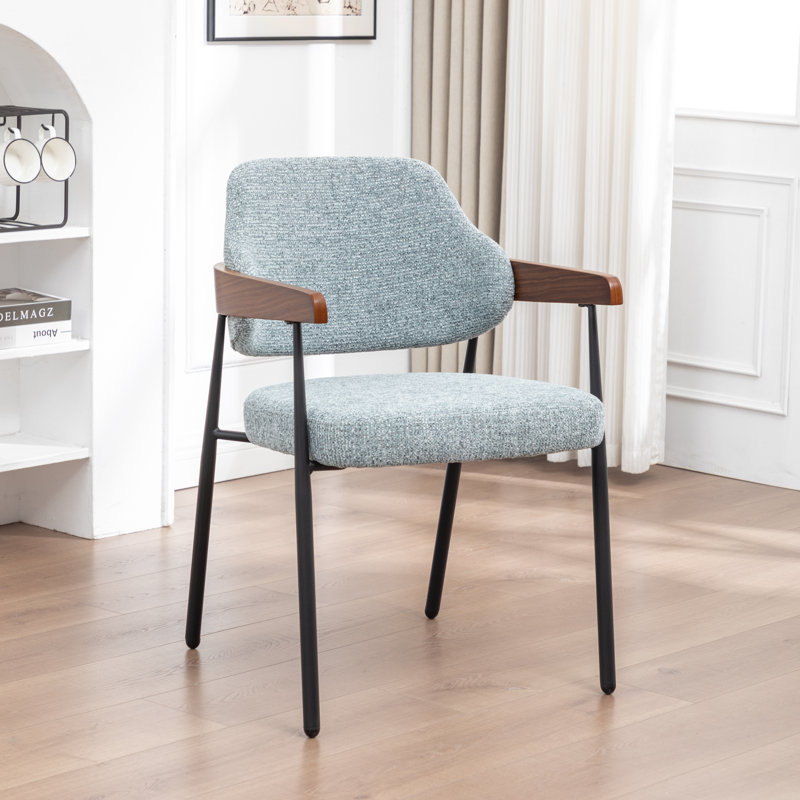 Devane Upholstered Dining Chair, Blue