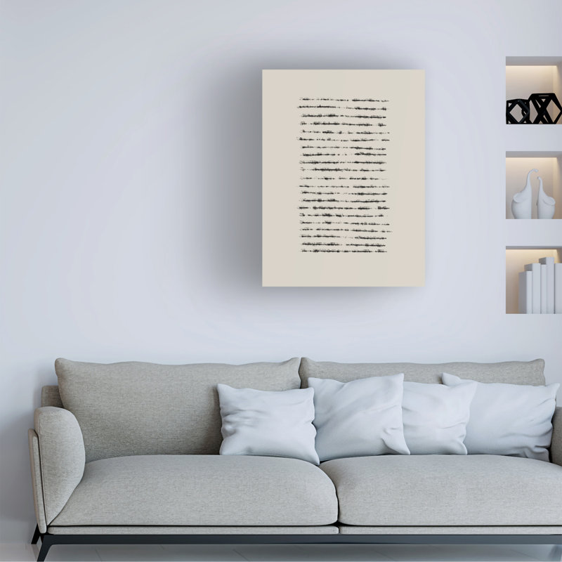 Art sur toile «Bachelor Imaginativeentre les lignes», H 32 po x l 24 po