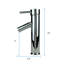 Robinet de salle de bain monotrou avec drain