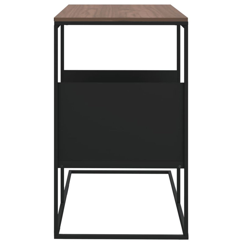 Jarquavius Frame End Table, Beige, Black